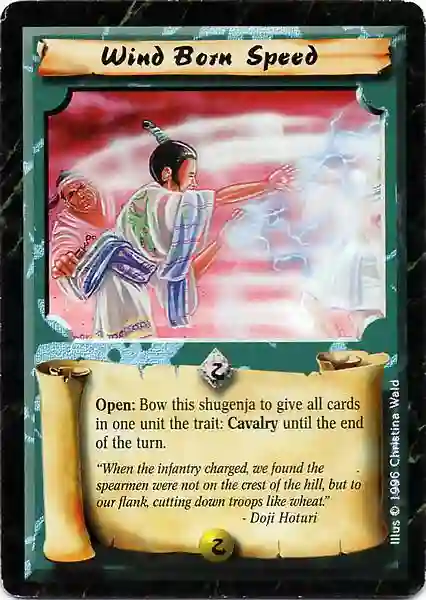 Wind Born Speed