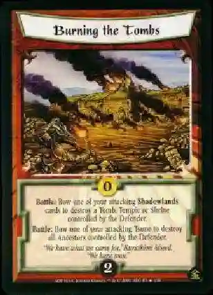 Burning The Tombs