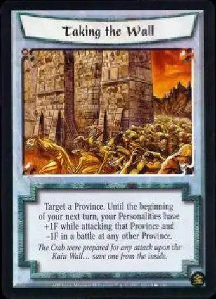 Taking The Wall