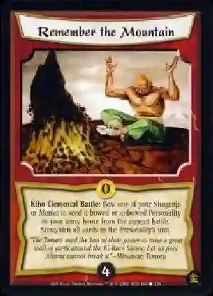 Remember The Mountain