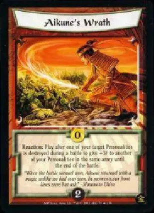 Aikune's Wrath Foil
