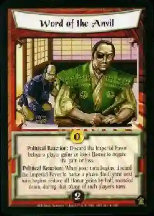 Word of the Anvil FOIL