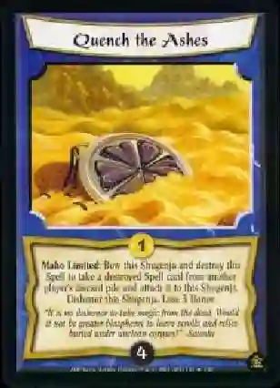 Quench the Ashes FOIL