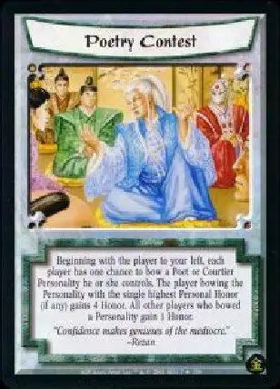 Poetry Contest FOIL