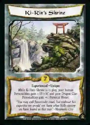 Ki-Rin's Shrine Exp FOIL