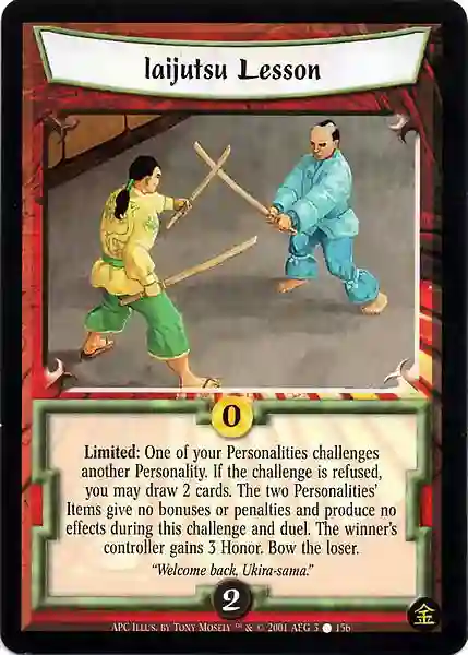 Iaijutsu Lesson