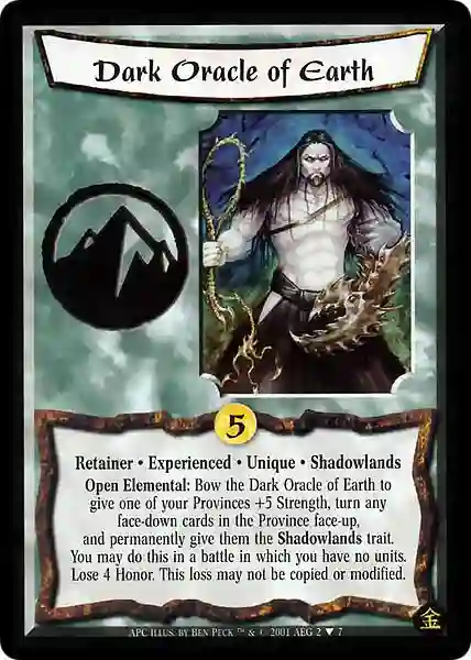 Dark Oracle of Earth Exp