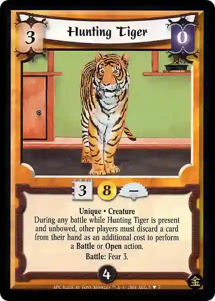 Hunting Tiger