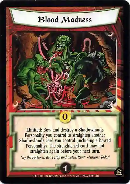 Blood Madness FOIL