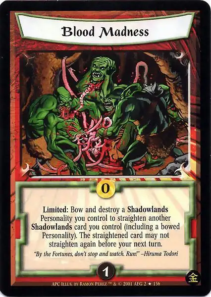 Blood Madness FOIL