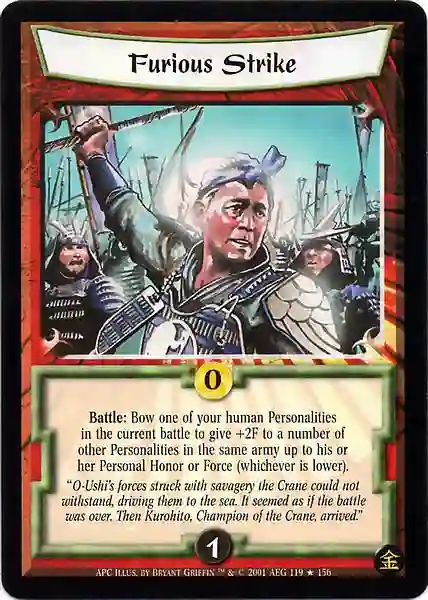 Furious Strike FOIL