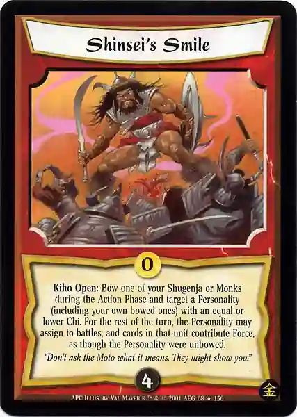 Shinsei's Smile FOIL