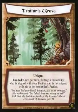 Traitor's Grove Fail