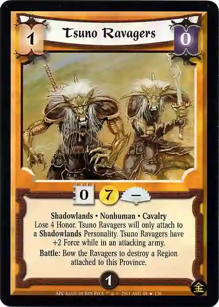 Tsuno Ravagers Foil