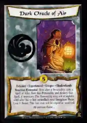 Dark Oracle of Air Exp