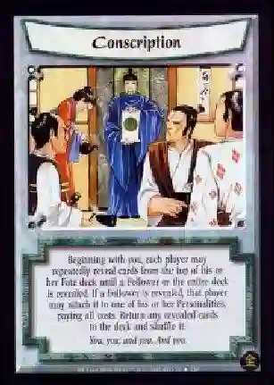 Conscription foil