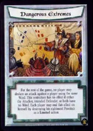 Dangerous Extremes FOIL