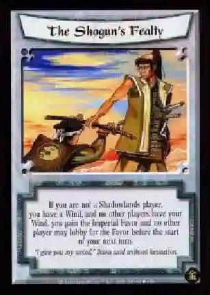 The Shogun's Fealth (Satedd by L.hunder)