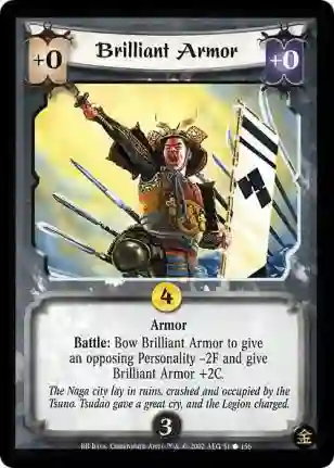 Brilliant Armor (Sighd By Christopher Appel)