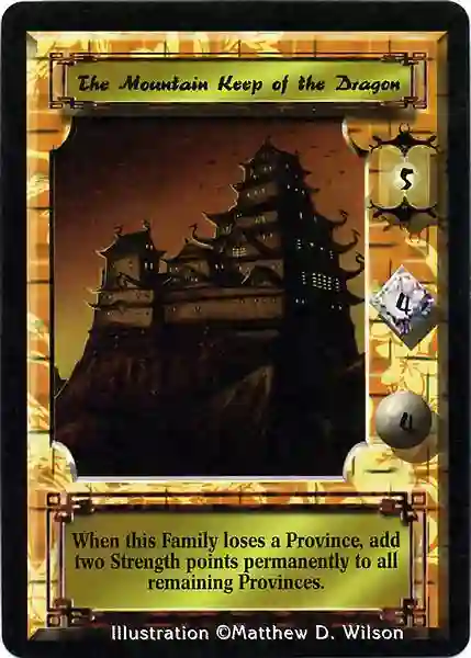 The Mountain Keep of the Dragon (Mon Back)