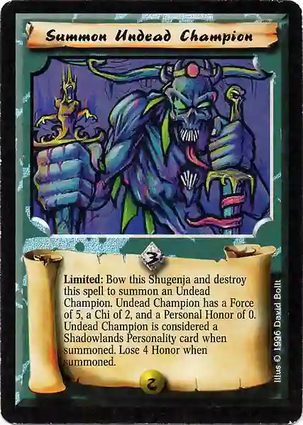 Summon Undead Champion