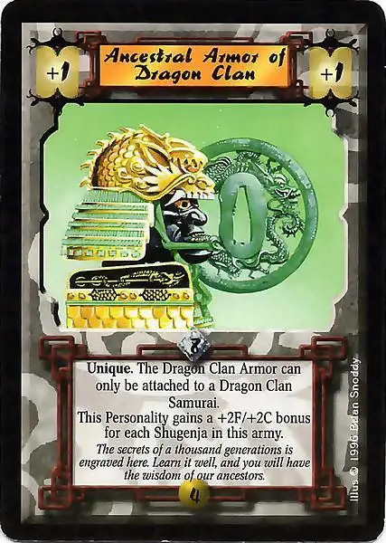 Ancestral Armor of Dragon Clan