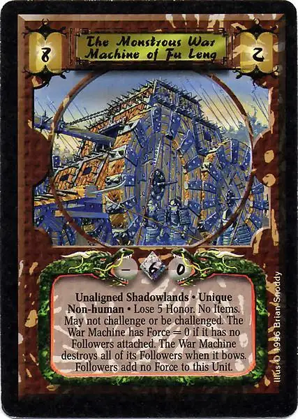 The Monstrous War Machine of Fu Leng