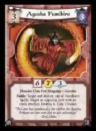 AGASHA FUMIHIRO FOIL (SPANISH)