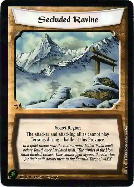 Secluded Ravine