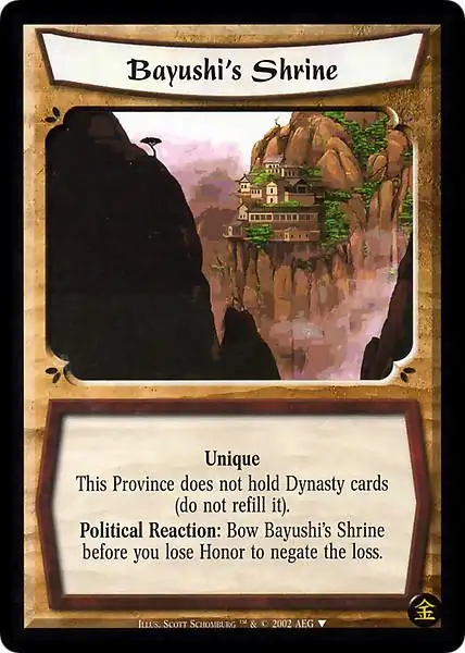 Bayushi's Shrine
