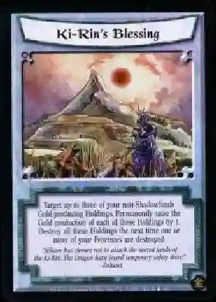 Ki-Rin's Blessing