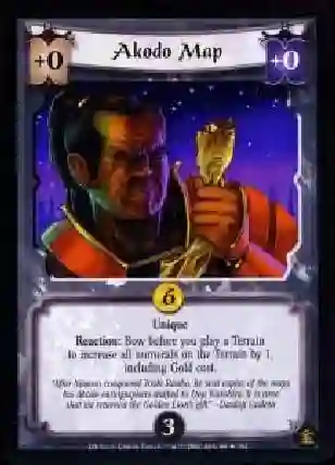 Akodo Map FOIL