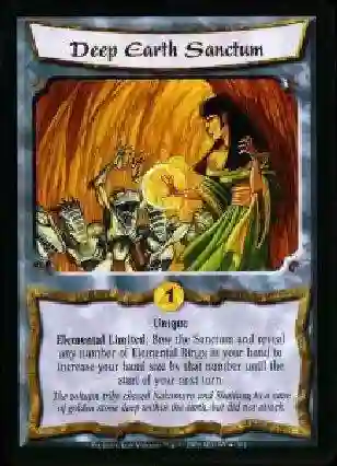 Deep Earth Sanctum FOIL