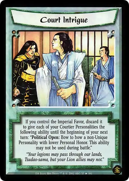 Court Intrigue FOIL