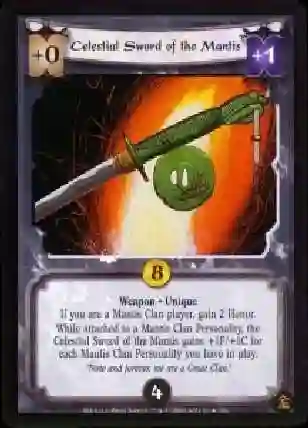 Celestial Sword of the Mantis