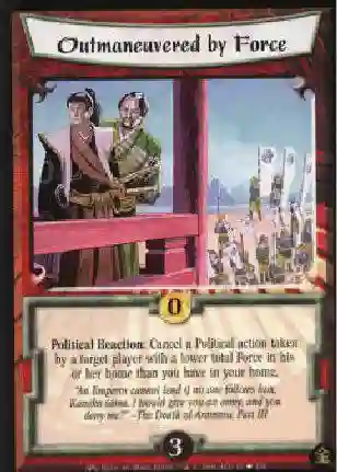 Outmaneuvered by Force