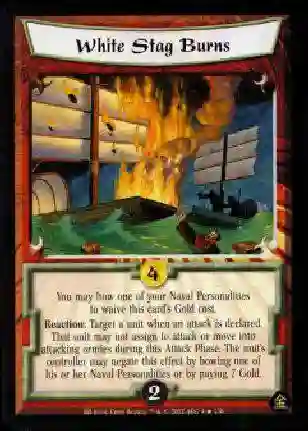 White Stag Burns