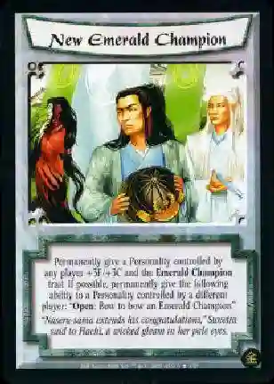 New Emerald Champion FOIL