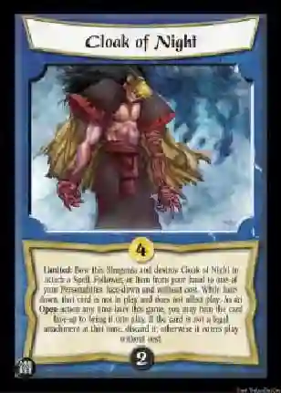 Cloak of Night Foil