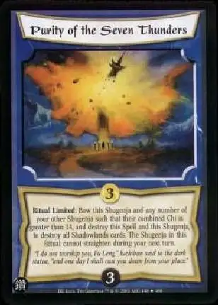 Purity of the Seven Thunders Fail