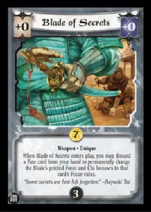 Blade of Secrets