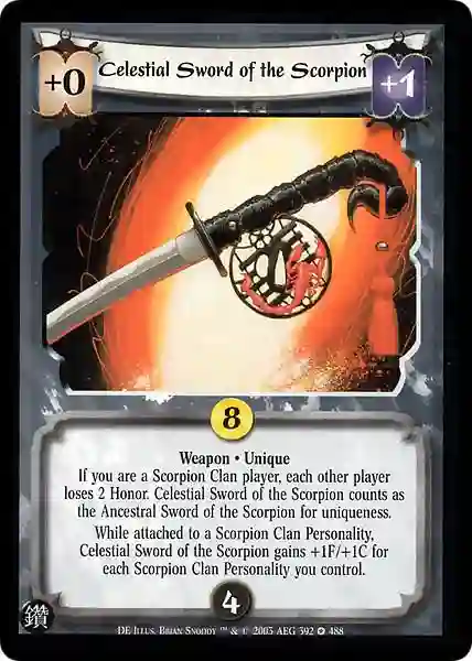 Celestial Sword of the Scorpion (in Spanish)