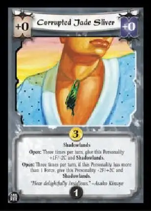 Corrupted Jade Sliver