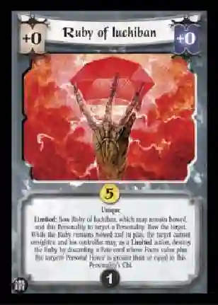 Ruby of Iuchiban FOIL