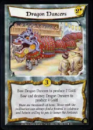 Dragon dancers