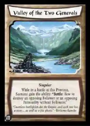 Valley of the Two Generals