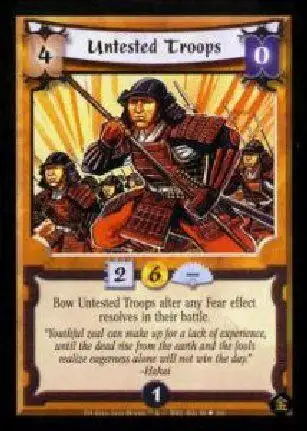 Untasted troops