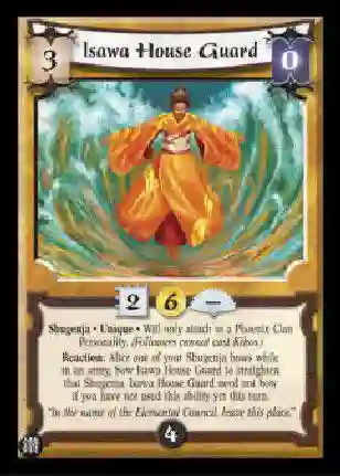 Isawa House Guard FOIL