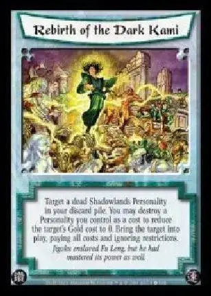 Rebirth of the Dark Kami (Spanish)