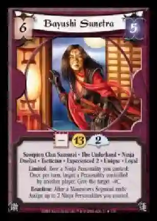 Bayushi Sunetra Exp2